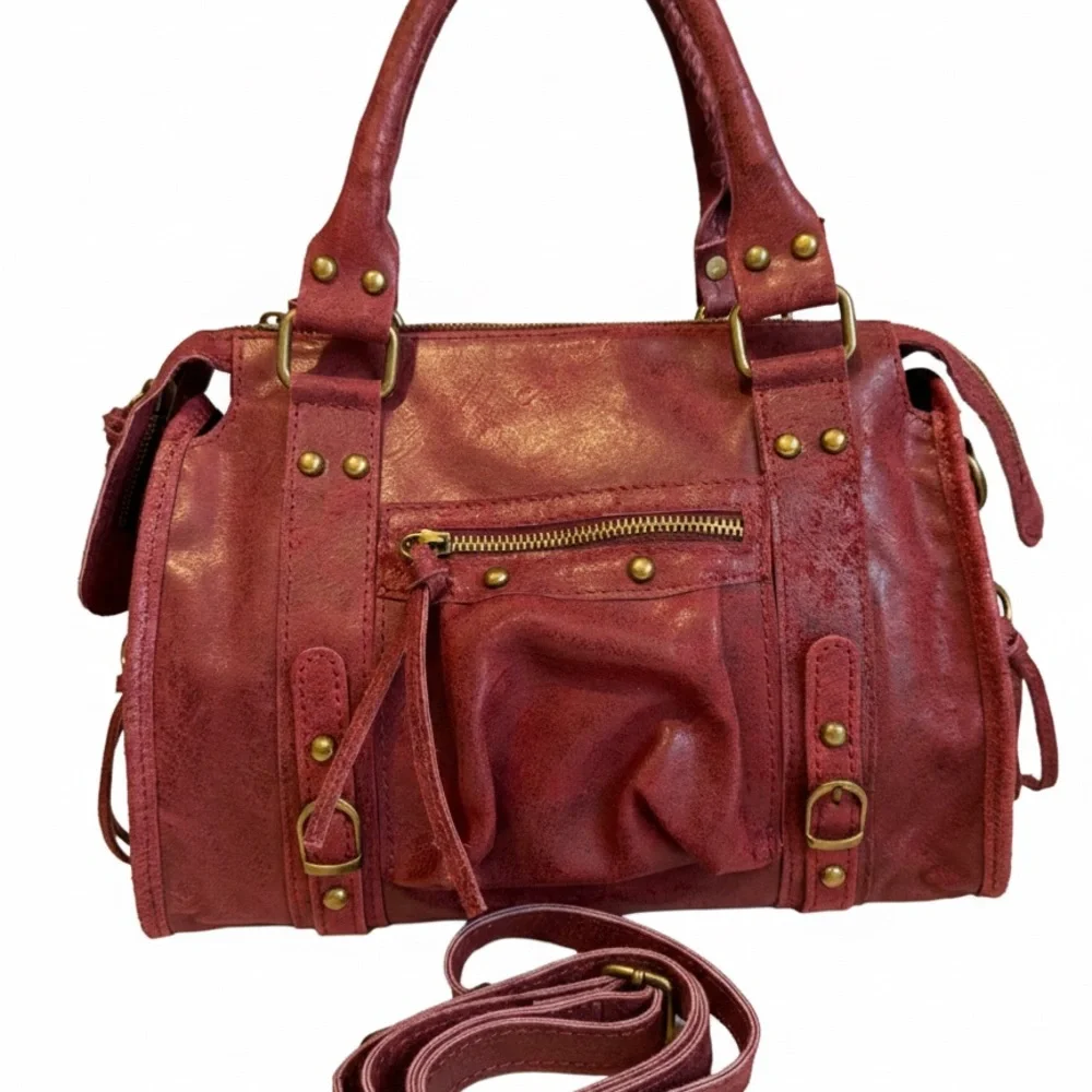 Elegant  artisan handbag, 100% Made in Italy. - Picture 3 of 10
